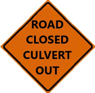 Road Closed - County Road Y - Towns of Norrie & Plover