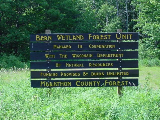Bern Wetland Sign