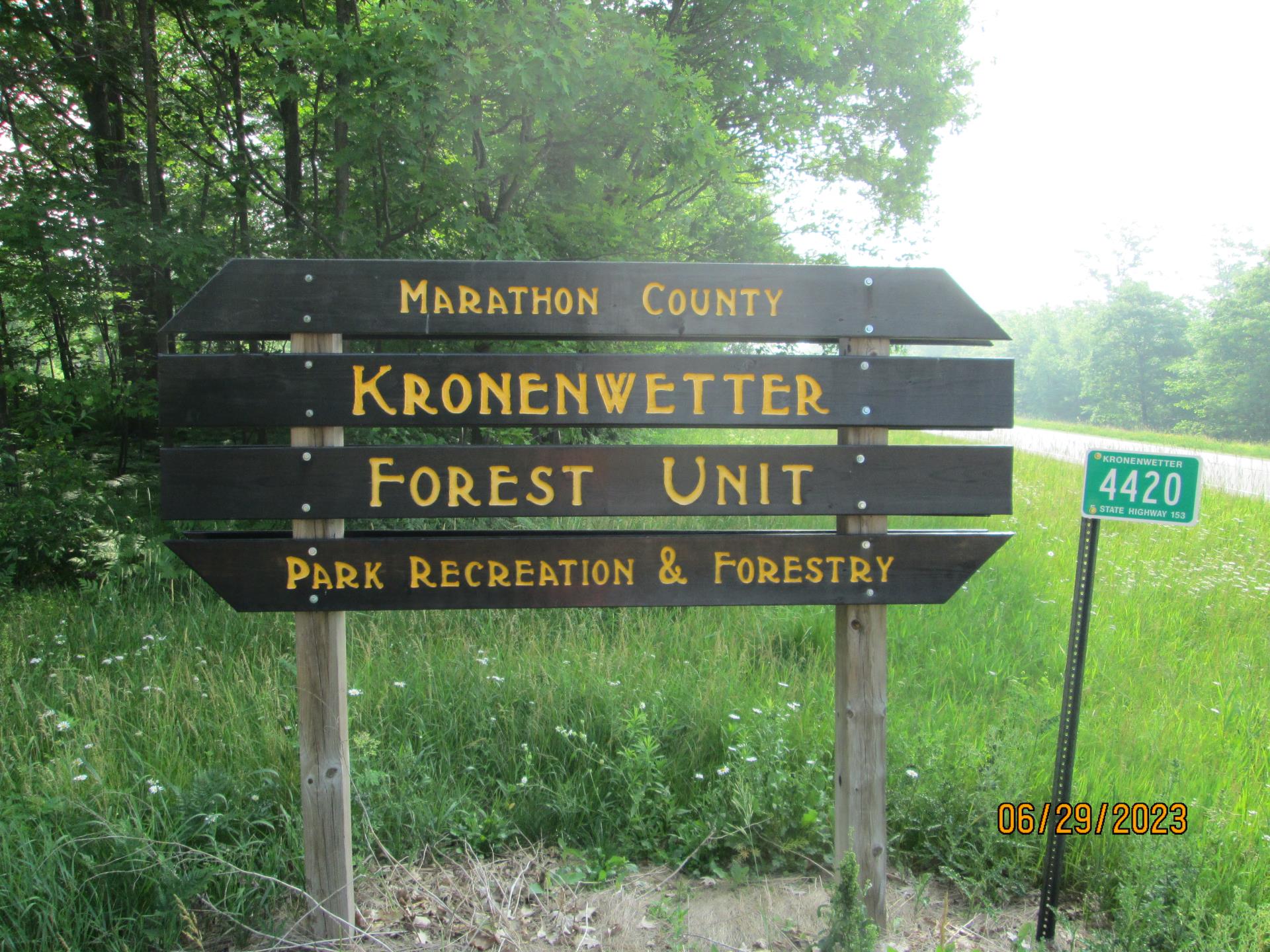 Kronenwetter Sign
